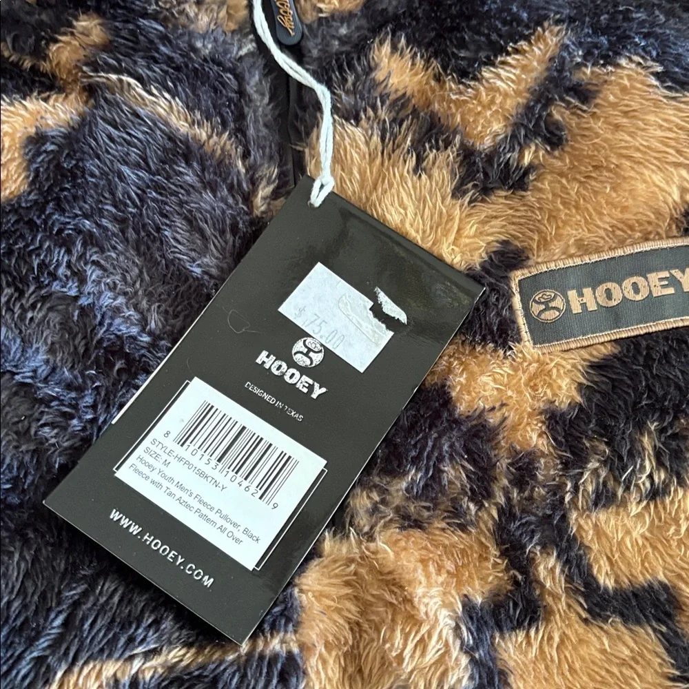 Hooey Southwestern Fleece Pullover Sz. L